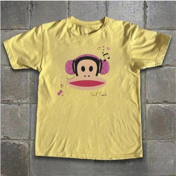 Other - Yellow Paul Frank Baby Tee